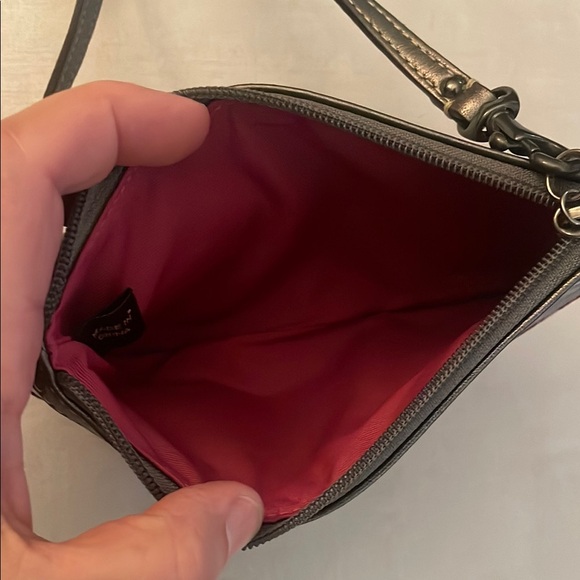 EUC Coach Patchwork Wristlet - Pink and Silver - Picture 5 of 5